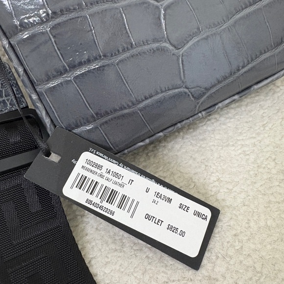 Versace Medusa Gray Crossbody messenger Bag - Picture 3 of 7